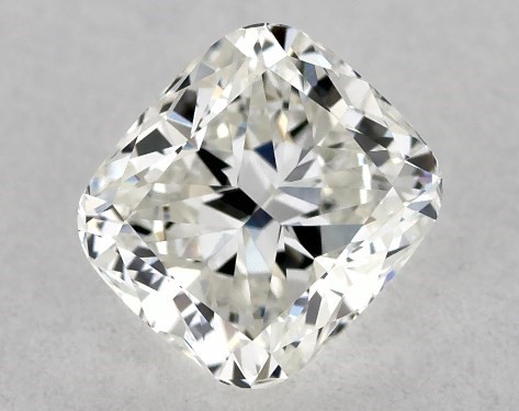GIA 0.50 Carat H-VS1 Very Good Cut Cushion Modified Diamond